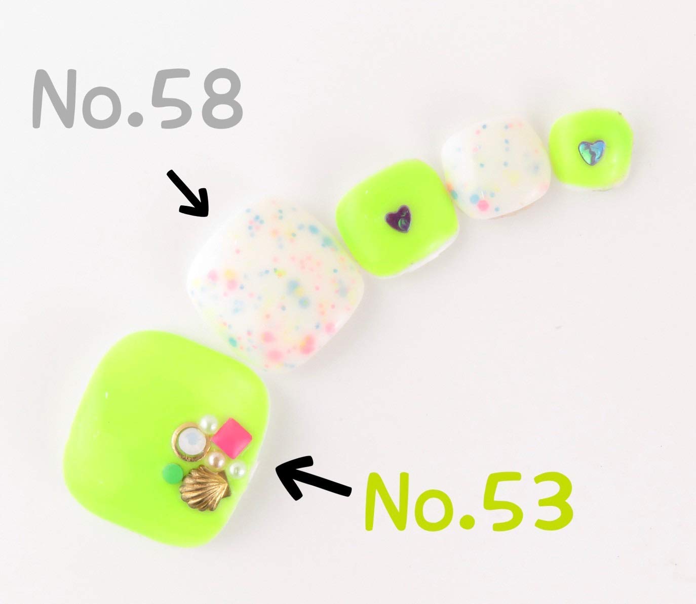 Amazon | ラク カラージェル（53-ネイオグリーン）8g ネイオカラー