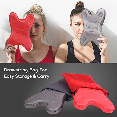 Aliviador de pescoço, Andoer Aliviador de tensão de apoio de pescoço Dispositivo de relaxamento de t