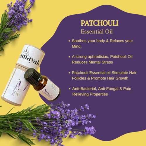 Aceite esencial de Patchouli Amayah 15ml miniatura 5