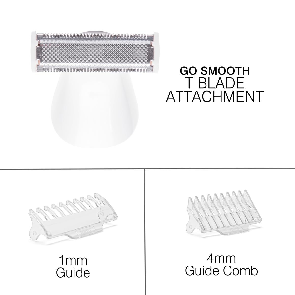 Rio Damen 4-in-1 Rasierer & Bikini-Trimmer, Weiß, Minimalistisch, Folie|Rotierend, Aufladbar, IPX7 Wasserdicht, Frauen, Damen, Weiß