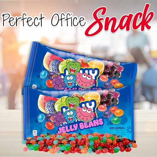 JolliRancher Jelly Beans Candy, Bulk 2 Pack Jelly Beans Candy Bags, 5 Assorted Original Fruit Flavors Kids Gummy Candy, Party Bag Filler, 14 oz Each - Thumbnail 6