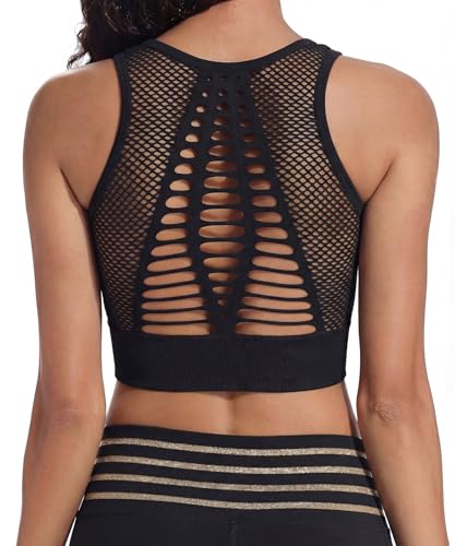 SEASUM Women's Longline Sport Bra for Yoga