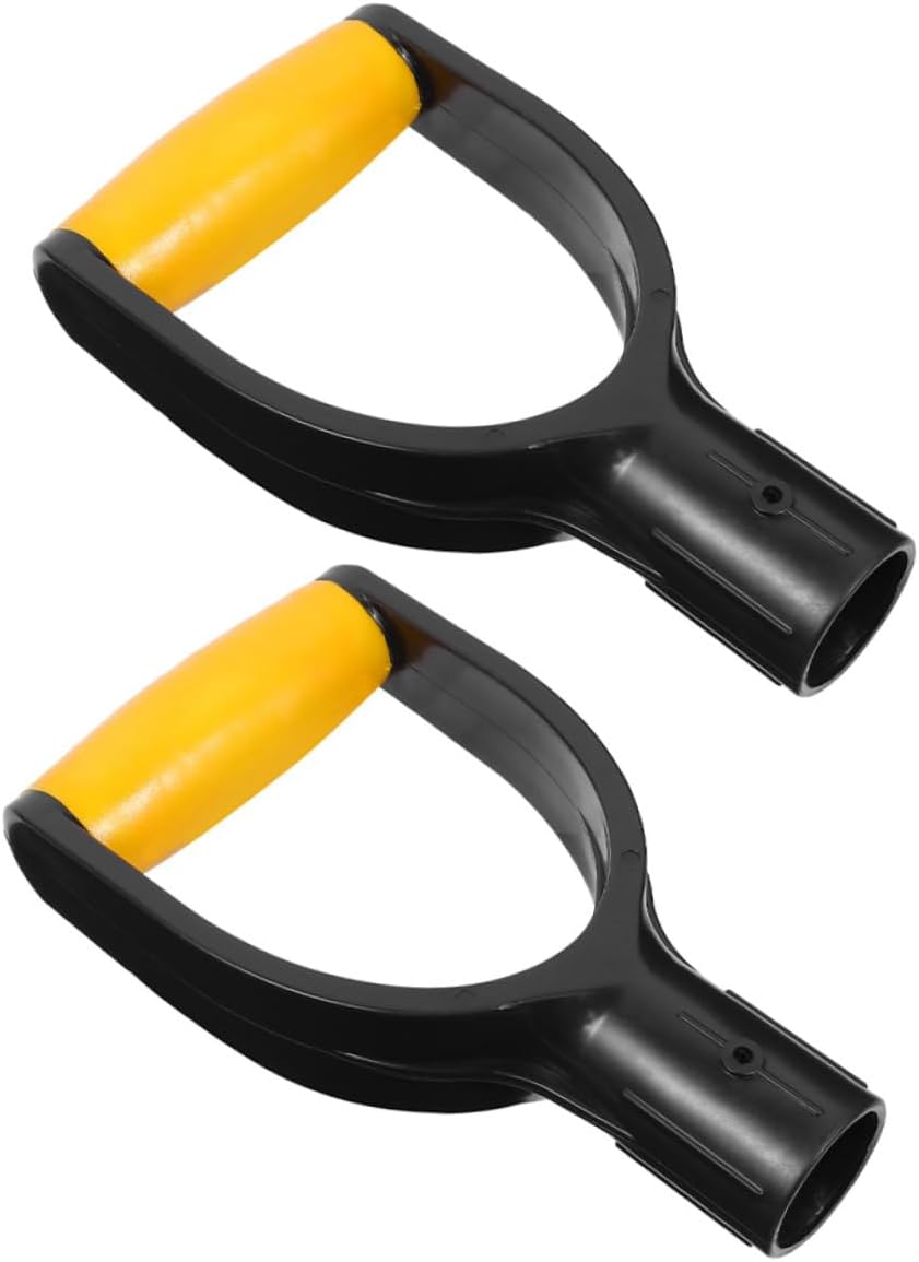 2pcs Plastic Grip Handle Shovel Handle Handshake Easy Installation for Garden Tools
