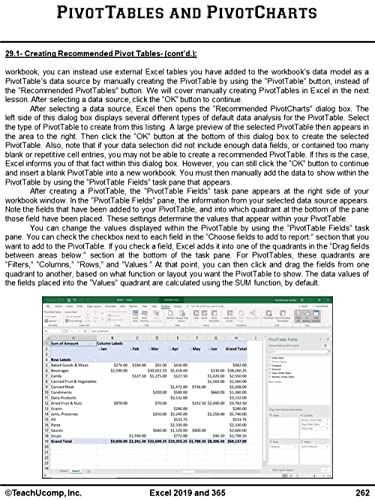 Learn Microsoft Excel 2019 Dvd-Rom Training Tutorial Course- Video Lessons, Printable Instruction Manual, Quizzes, Final Exam And Certificate Of Completion #TOP3