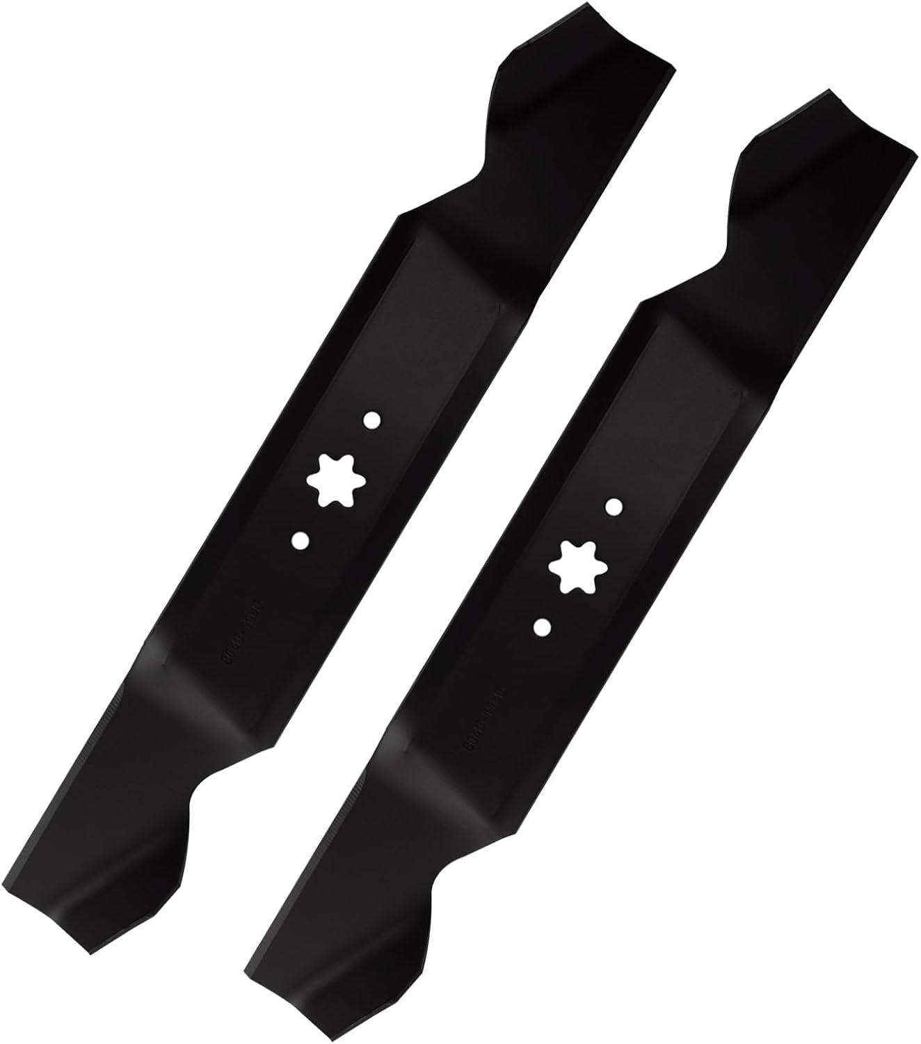 942-0610 mower blade set for cub cadet mtd troy bilt 38" decks 742-0610 742-0610a 942-0610a lt3800 white outdoor l13 lt13 lt15 lt1300 c76g c79gf v76gf lt538g clt38g 2 pack