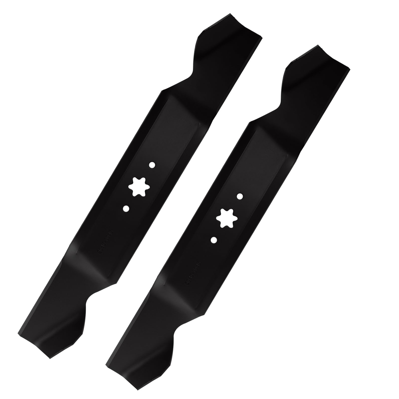 942-0610A Mulching Mower Blade Set for Cub Cadet MTD Troy Bilt 38" Decks 742-0610 742-0610A 942-0610 LT3800 White Outdoor L13 LT13 LT15 LT1300 C76G C79GF V76GF LT538G CLT38G 2 Pack