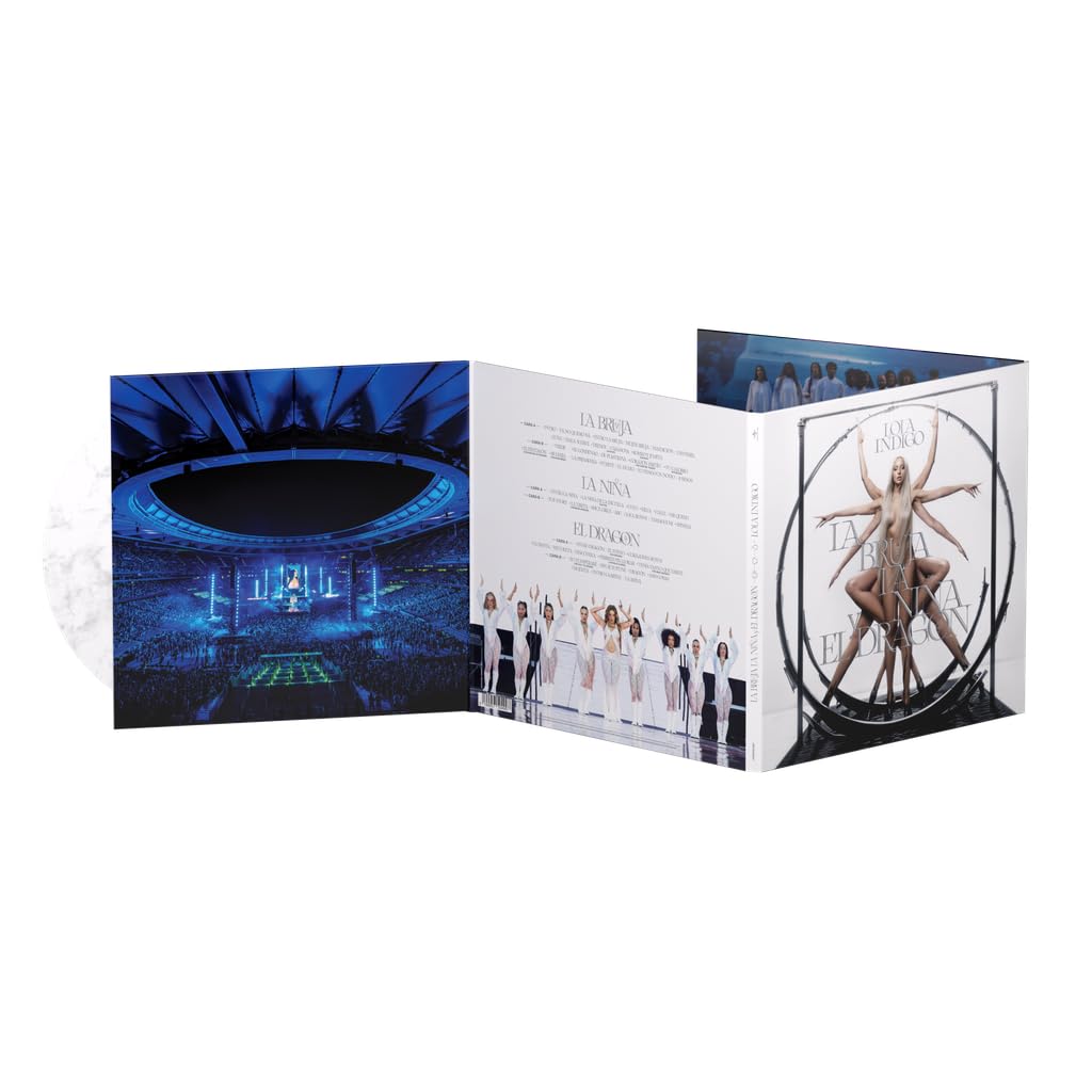 La Bruja, la niña y el dragón 3 LP Edición Color Blanco
