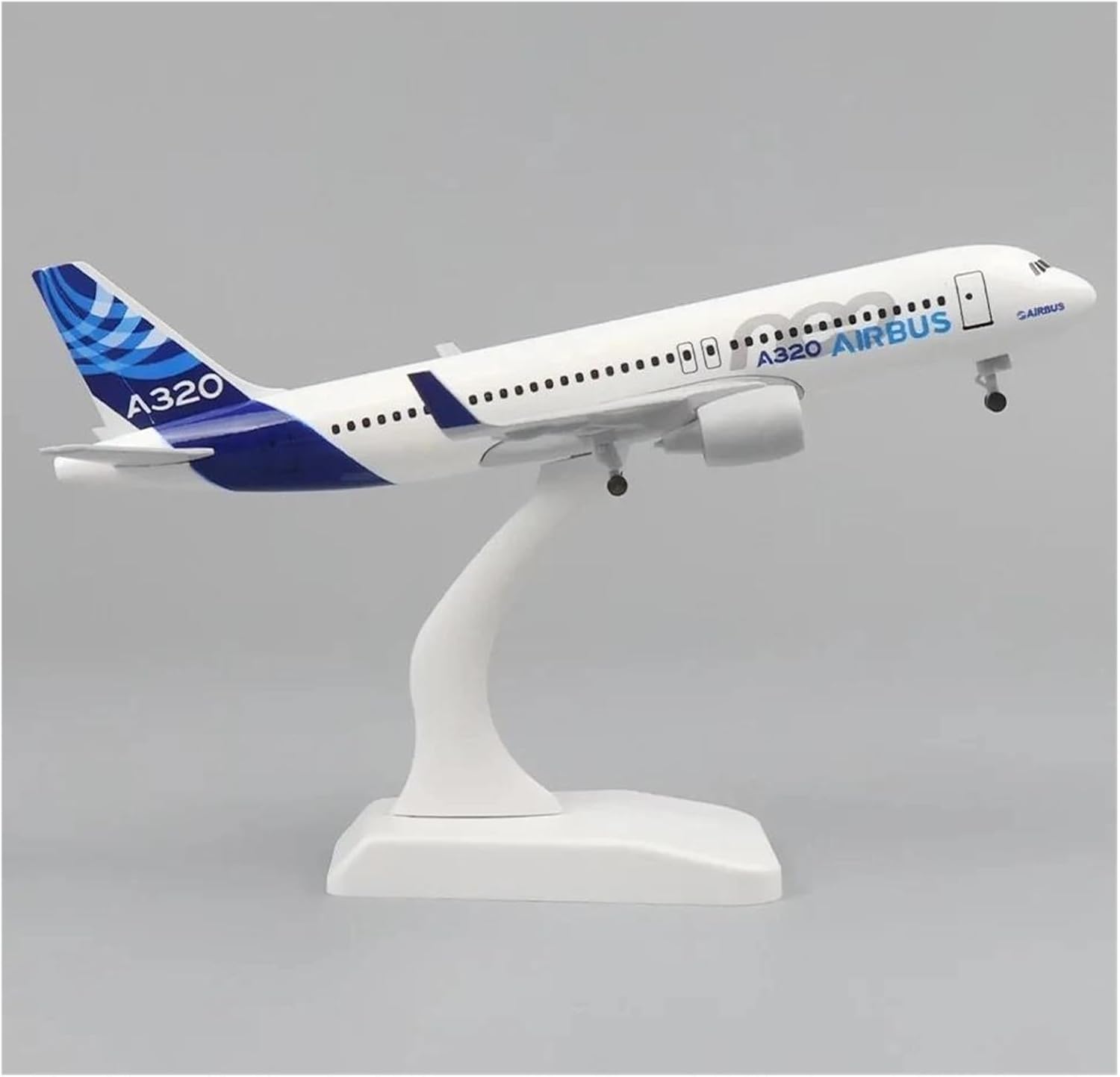 1 400 Scale Prototype Model for A320 Aviation Die-cast Metal Aircraft with Stand Hobby Playgame Kit
