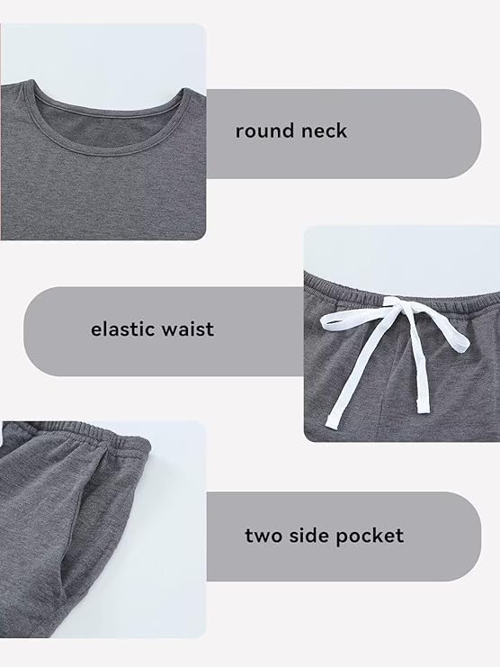 Girls Summer Outfits Girl Clothes Sleeveless Tops and Shorts Set with Pockets Size 4-13 Years - Image 5