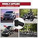 4 PCS Aluminum Alloy Tire Valve Stem Caps, Premium Alloy Dust Proof and Leak-Proof, Universal for Car SUV Truck Motorcycle and Bike Wheels (Black)