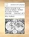 Fanny: a novel; in a series of letters. Written by a lady. In three volumes. ... Volume 1 of 3 - Holford, Mrs.