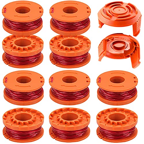 Zamdoe Wa0010 Reemplazo De Línea De Carrete Para Recortadora Para Worx Wg180 Wg163 Wg175 Cortadora De Hilo Eléctrica, Alimentación Automática Zamdoe Wa0010 Reemplazo De Línea De Carrete Para Recortadora Para Worx Wg180 Wg163 Wg175 Cortadora De Hilo Eléctrica, Alimentación Automática