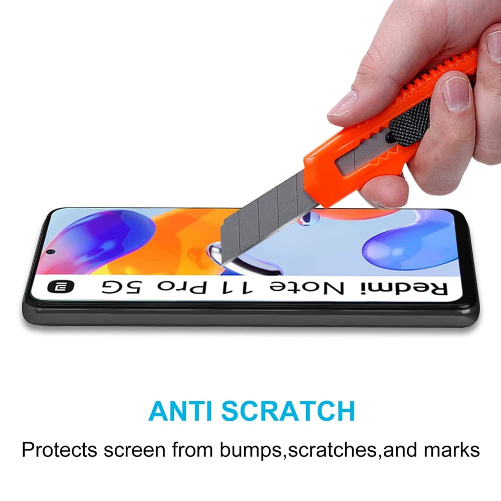 Didisky 4 Pezzi Pellicola Protettiva in Vetro Temperato per Xiaomi Redmi Note 10 5G 6.5'', Protezione Schermo [Tocco Morbido ] Facile da Pulire, Facile da installare, Trasparente