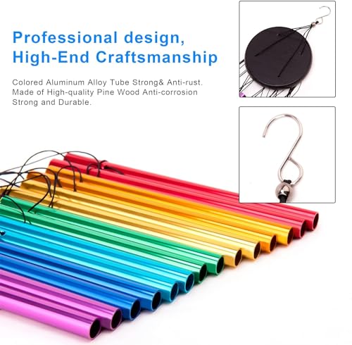 Sinos de vento para exterior de 28,3 