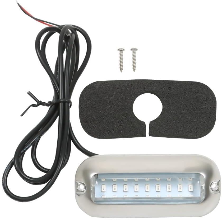 Genuine Fit For MarineTransom Light Underwater Lamp 27 LED Boat Lights Blue KUS543693 OEM Genuine Replacement