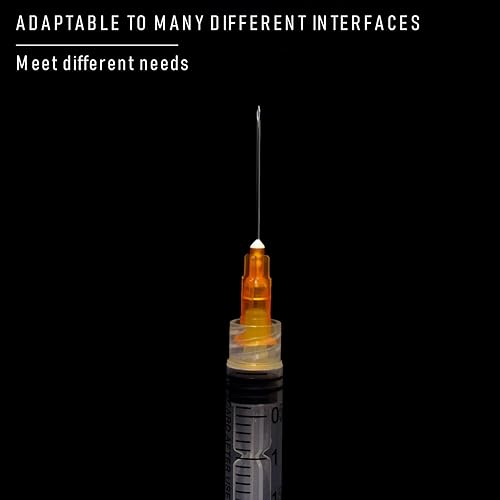 Miniatura 3 de Knixxo 0.1 fl oz/cc calibre 25 de 1 pulgada, empaquetado individualmente, 20 paquetes