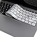 Kuzy - Keyboard Cover for NEWEST MacBook Pro with Touch Bar 13" or 15" (A1989 A1990 & A1706 A1707) Release 2018 2017 2016 Silicone Skin - Marble