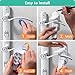 Door Lever Lock (3 Pack) Door Locks for Kids Safety, Baby Proofing Door Knob Child Proof Door Knob Covers, Child Safety Locks for Doors, with 3M Adhesive, for Doors, Windows, Bathtubs, Faucets (White)
