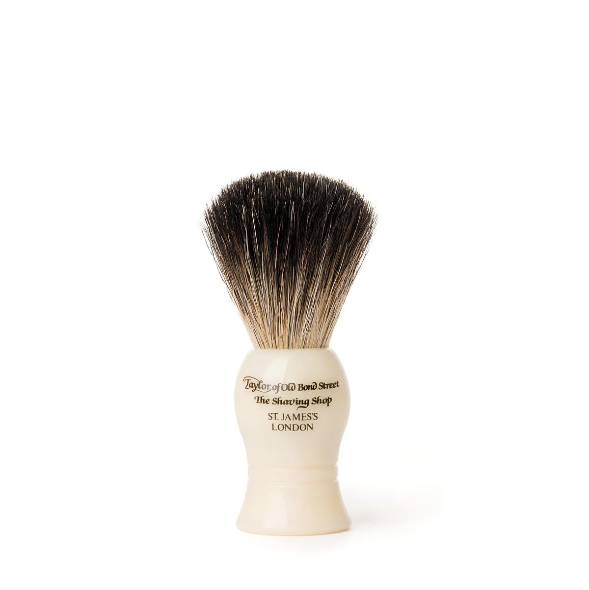 Taylor of Old Bond Street Imitation Ivory (9.5cm) Pure Badger Shaving Brushes