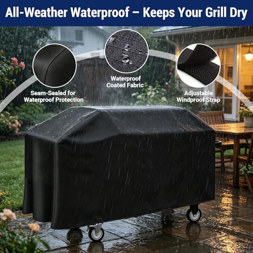 Image of Griddle Cover for Blackstone 36 inch 1528 Without Hood, 600D Waterproof