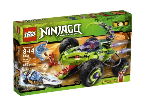 LEGO Ninjago Fangpyre Truck Ambush 9445