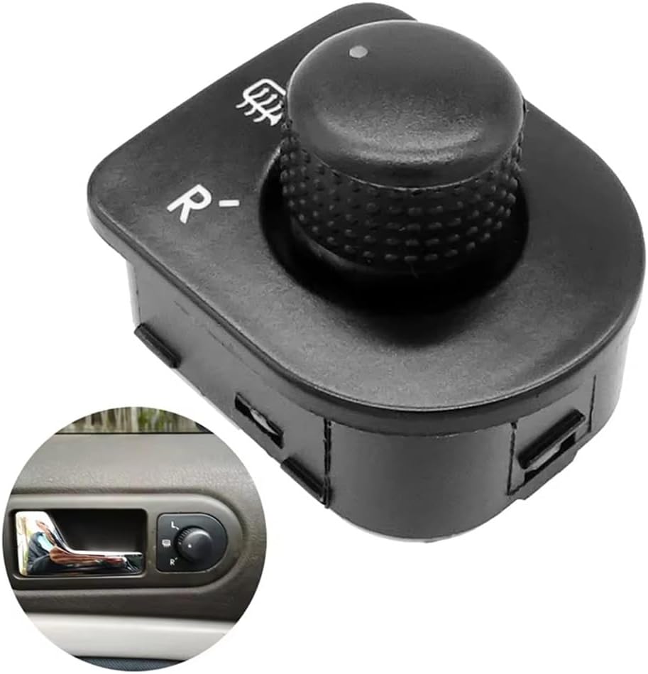 Side Mirror Switch for Vw for Jetta 1998-2005 Car Side Mirror Knob Switch 1J1959565A