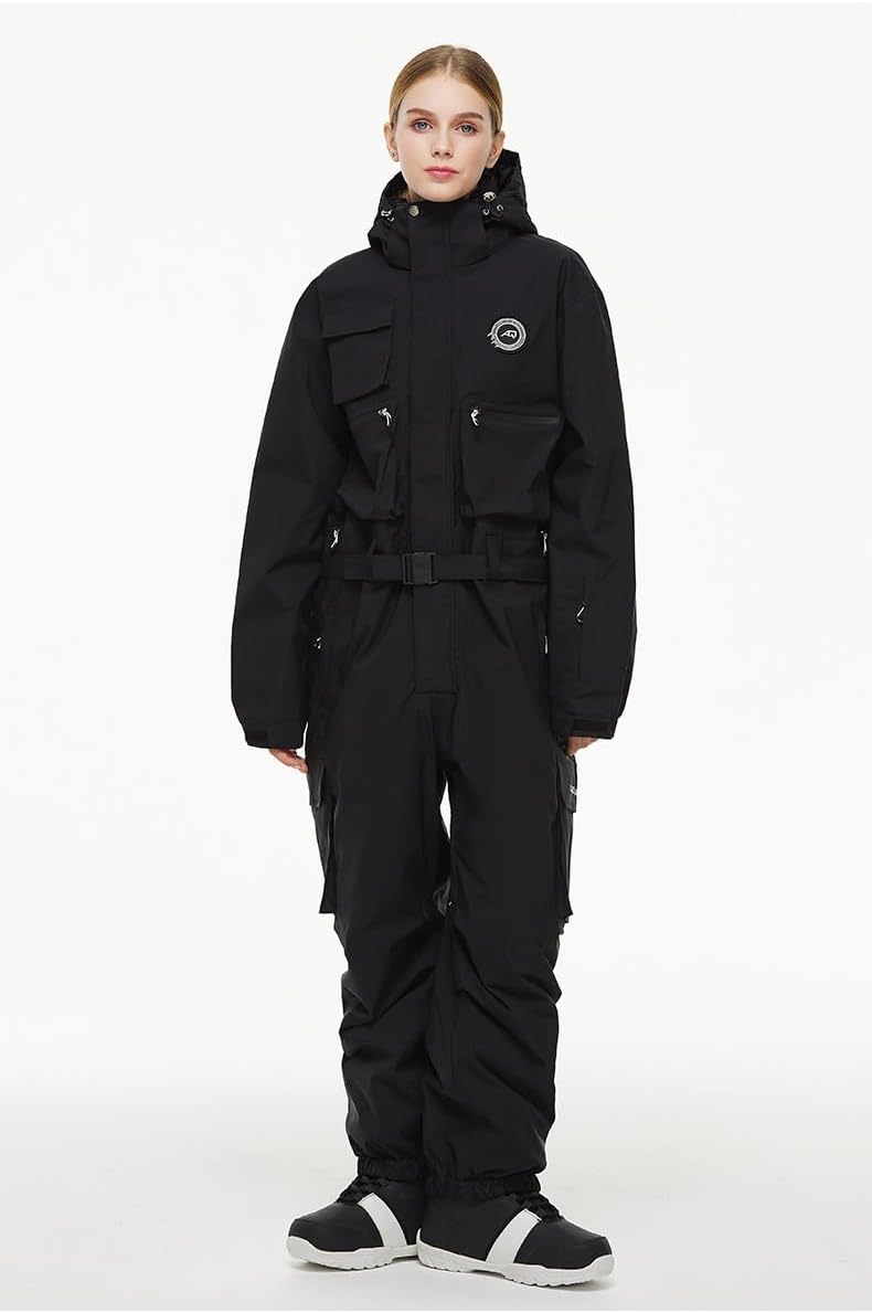 HIMANI スノーボードウェア セットアップ ブラック Sサイズ HIMANI スノーボードウェア セットアップ ブラック Sサイズ