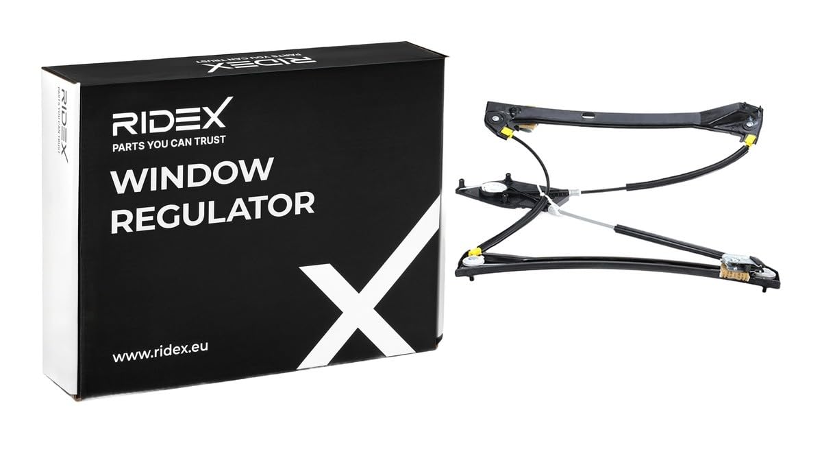 RIDEX 1561W0132 Alzacristallo elettrico anteriore Sinistra senza motore elettrico Compatibilità con VW Polo Hatchback 6R1, 6C1