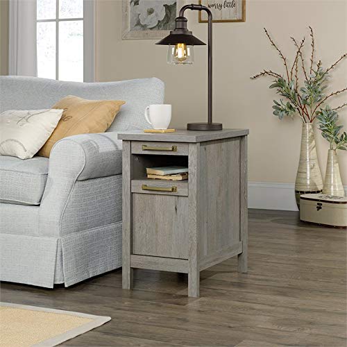 Sauder Cannery Bridge Side Table, Mystic Oak Finish #TOP1