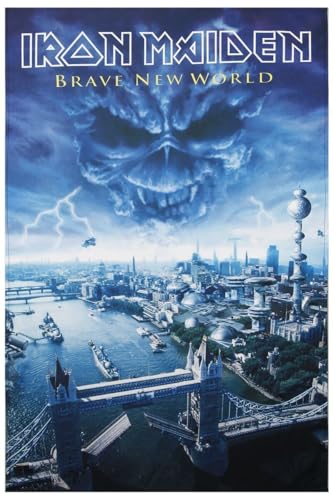 Iron Maiden - Brave New World Textile Poster