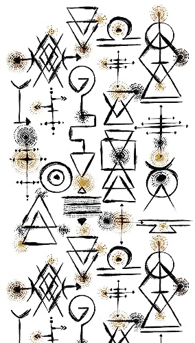 Livingwalls - Carta Da Parati Da Parati Da Parete In Stile Etnico Su 2,80 M X 1,59 M, Colore: Bianco - 5