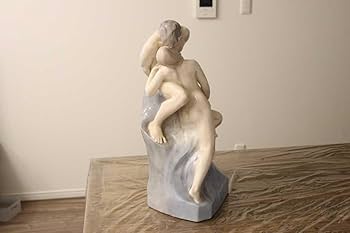 ロイヤルコペンハーゲン　WAVE AND ROCK フィギュリン　置物　大型 Amazon.co.jp: ロイヤルコペンハーゲン ROYAL COPENHAGEN 「WAVE