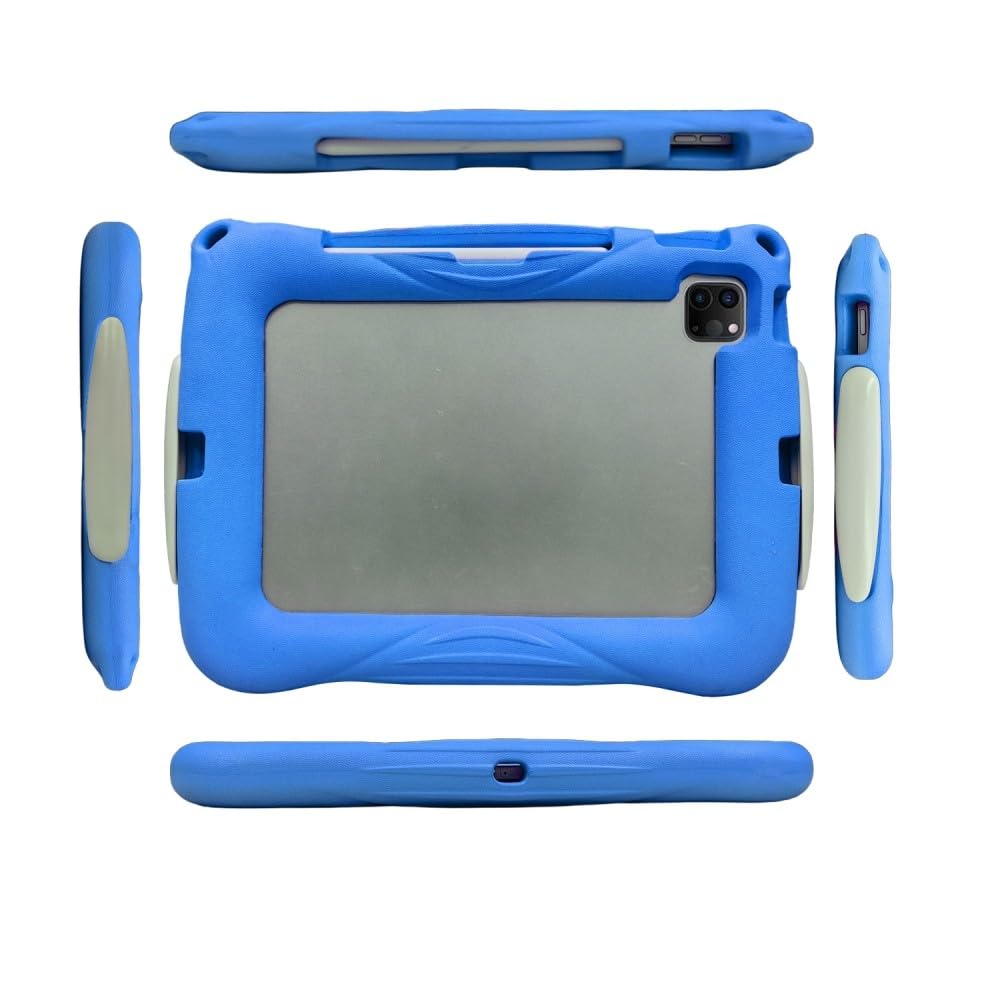 Coque iPad Air 5 antichoc enfants évite la casse écran bleu 10.9 - 6
