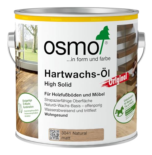 OSMO Hartwachs-Öl High Solid 3041 Natural matt 0 75 l - 10300069
