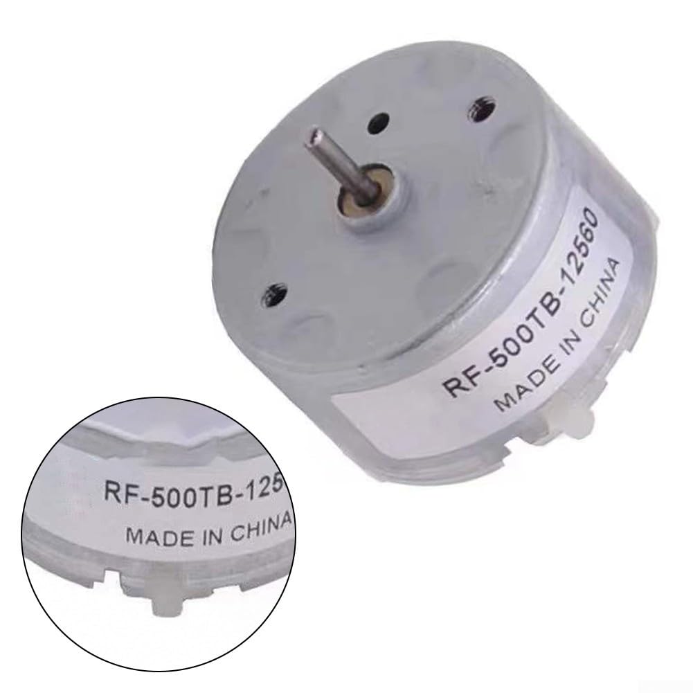 Motore DC RF 500TB 12560 per dispositivi di allarme e macchine spray, ampia compatibilità di tensione (3 V 12 V), prestazioni di funzionamento fluido