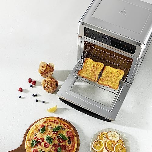 Cosori Wire Oven Rack, Cooling Rack for Cooking and Baking, Air Fryer Accessories & Replacements Fit 13QT Stainless Steel Air Fryer Toaster Oven-R121, Stainless Steel, Dishwasher Safe by Cosori - Used condition - Image 3