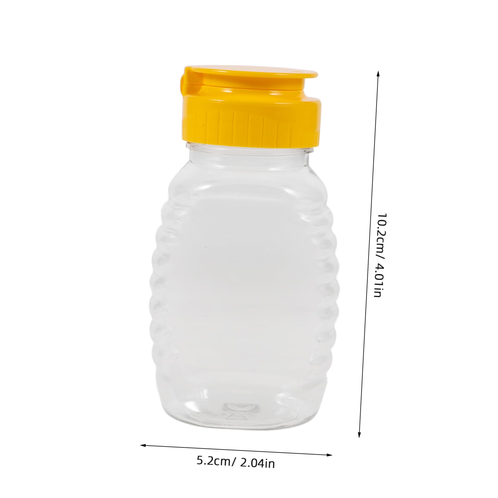 2 Pcs Honigspender Kleine Quetschflaschen Ketchup . Produktbild-Vorschau 5