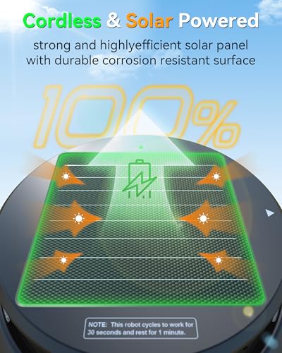 Save $222 on EZIOOV Y60 Cordless Solar Pool Skimmer with code VXOW9I6W