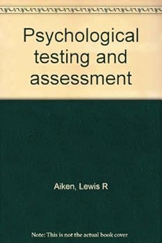 Hardcover Psychological testing and assessment Book