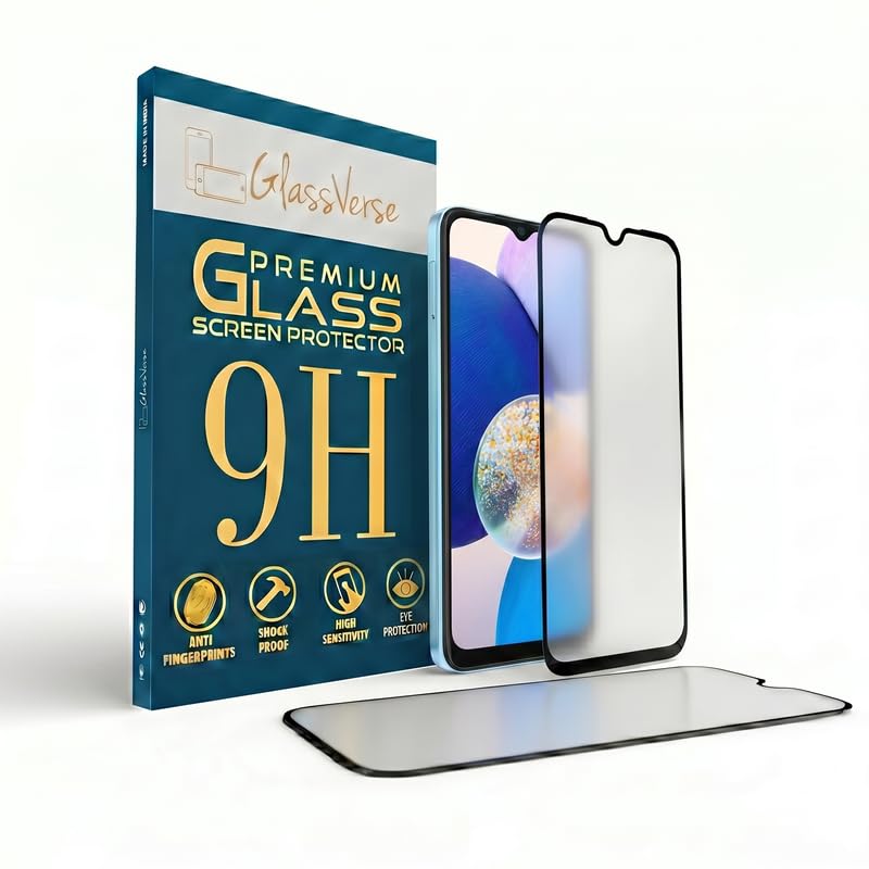GlassVerse D+ Matte Tempered Glass With 18H Hardness For Samsung Galaxy A14 5G