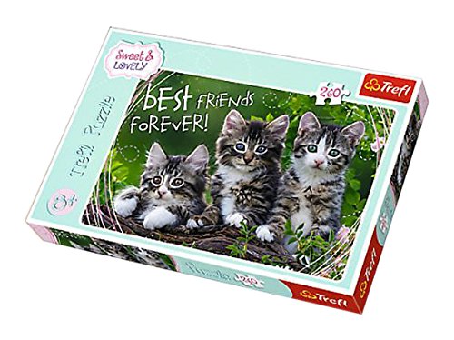 Preisvergleich Produktbild Trefl 13215 - Puzzle Katzenliebe 260 Teile