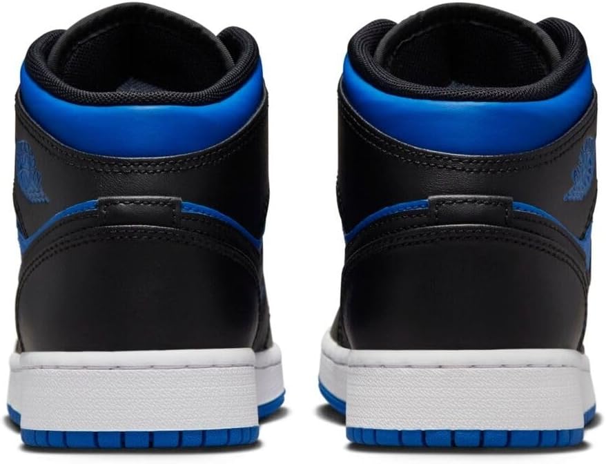 Air Jordan 1 Mid - Black, Royal Blue, White by Nike
