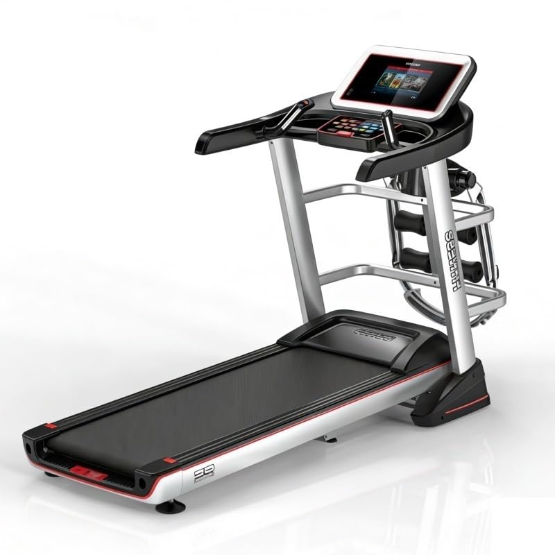 Image of Mini Treadmill,Multi Functional Silent Large Screen Foldable for Home and Business Office Use in The Gym