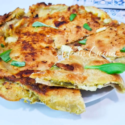 SCHIACCIATA al PESTO in padella