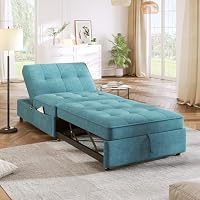 4-in-1 Convertible Sleeper Sofa Chair Bed only