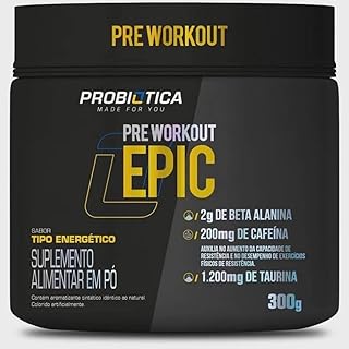 Epic Pre Workout 300g Probiótica (Energético)