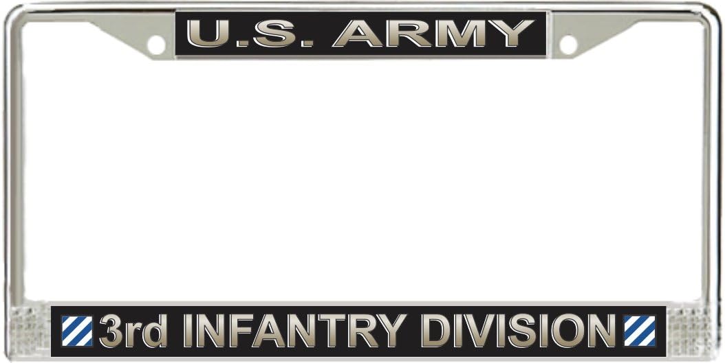 MilitaryBest U.S. Army 3rd Infantry Division License Plate Frame