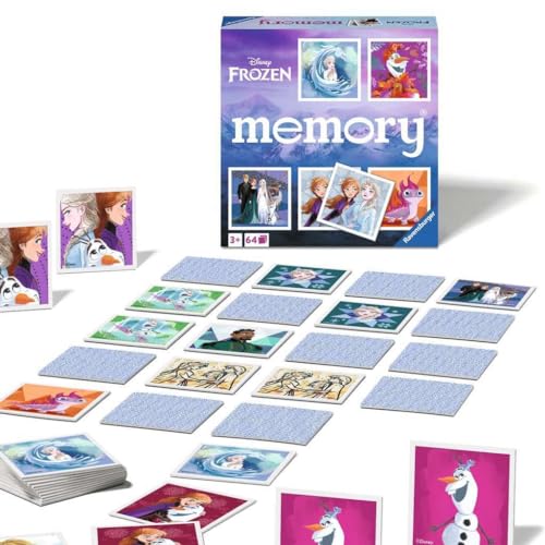 Jeu de Mémoire Disney Frozen Ravensburger 20890 – Développe la Capacité d'Observation - vue 7