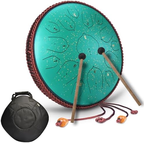 Tambor De Lengua De Acero, 14 Pulgadas 15 Notas Tonos D Percusión...