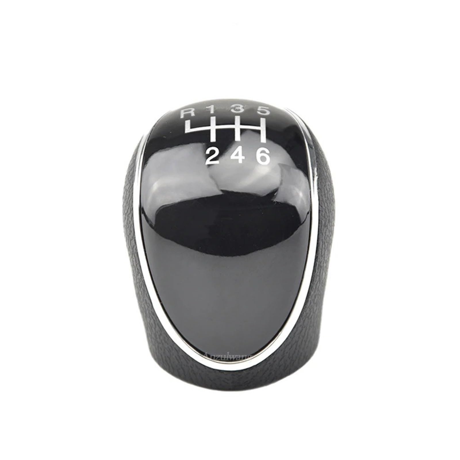 tusgt Gear Shifter Knob Head for Hyundai for IX35 2012-2015 6Speed Manual Gear Shift Knob Lever Shifter Handball Gearbox Handles Stick Head Black Silver(6 Speed-Black)